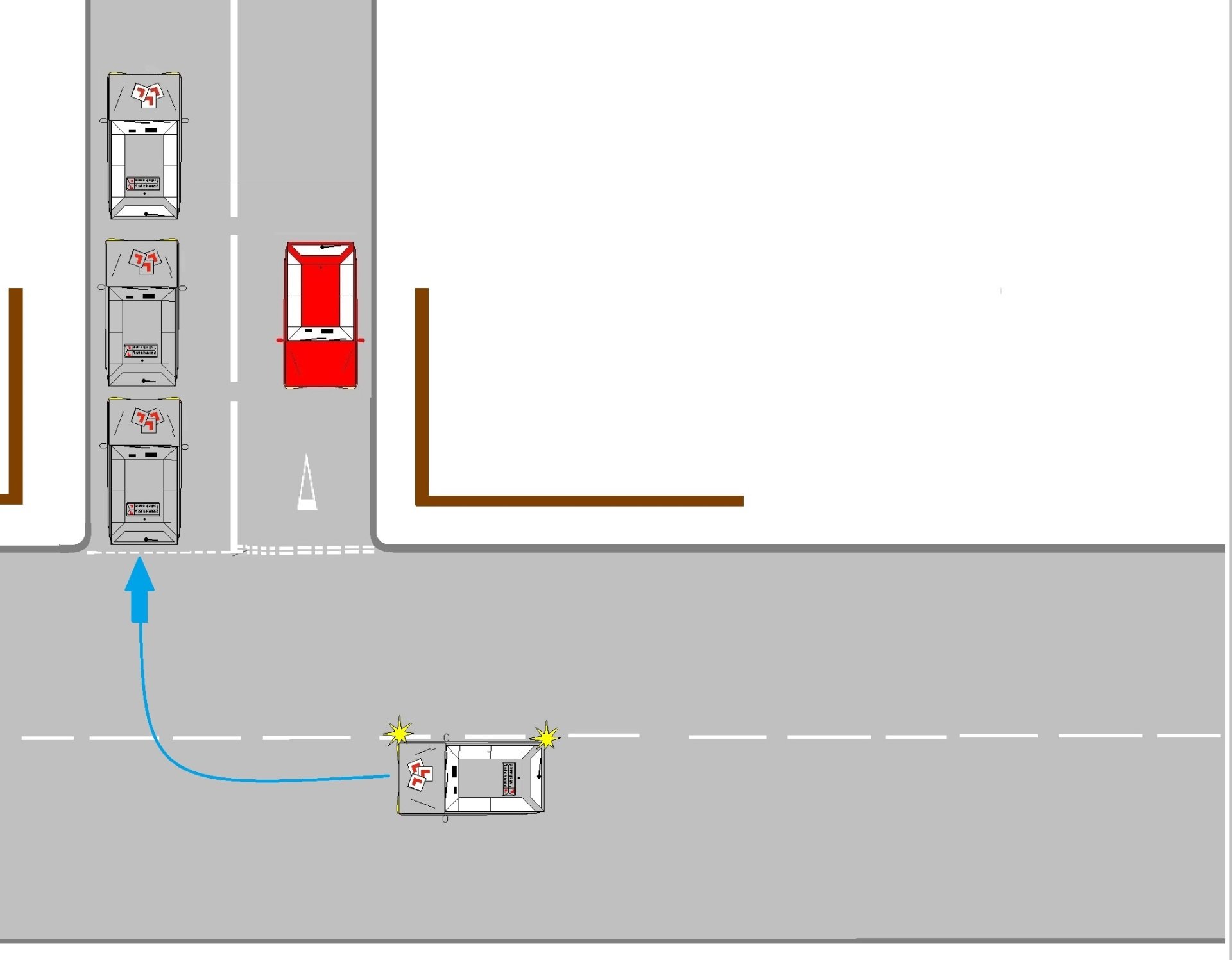 1stchoicedriving.co.uk hazard drill, open & closed junctions brief