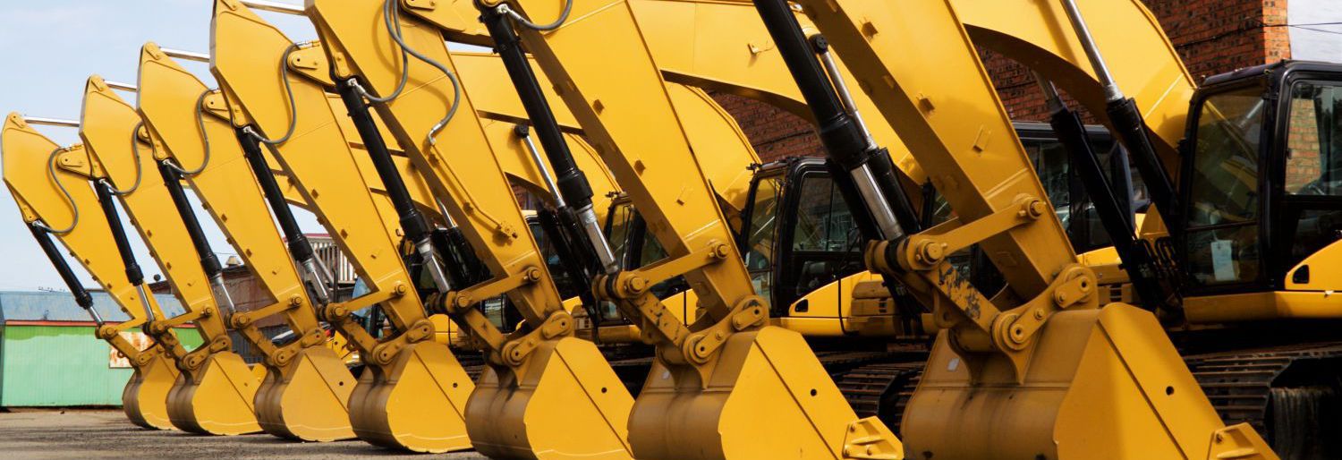 Excavating machine in the Waikato