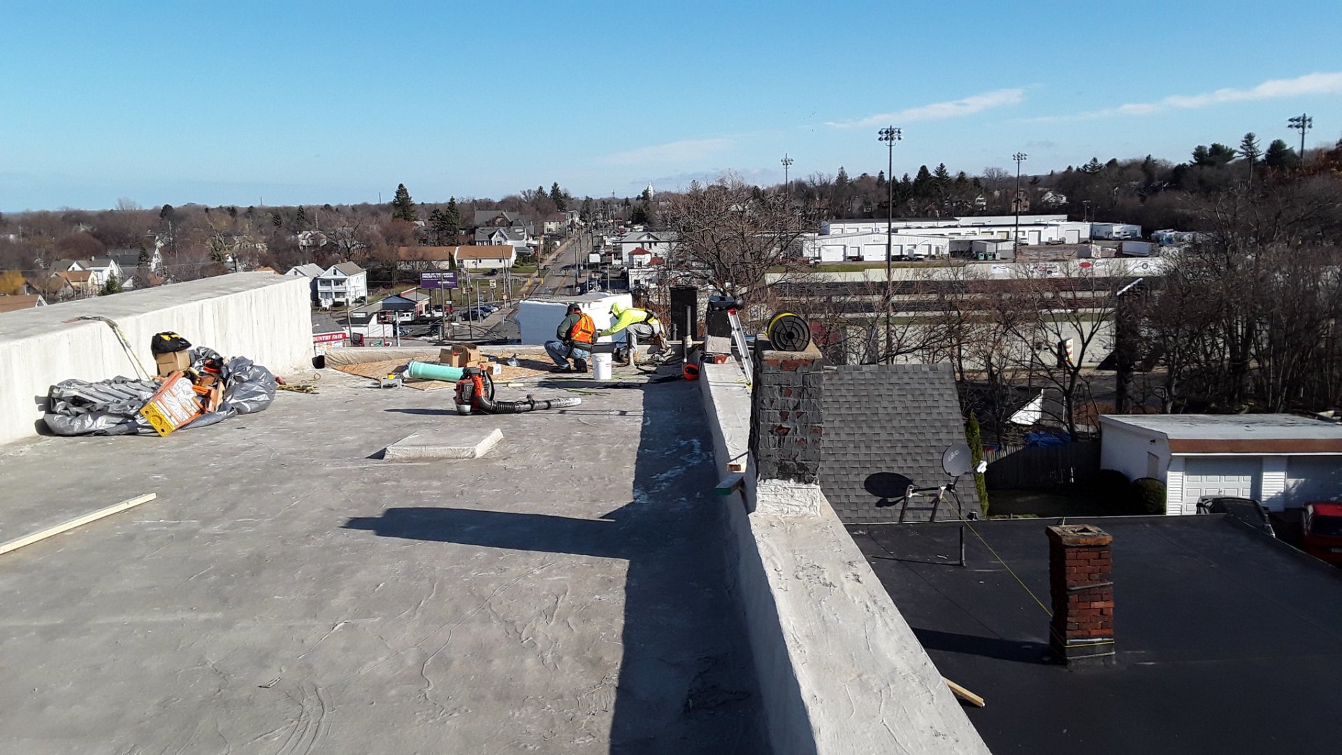 Services Commercial Roofing Systems ROI Roofing