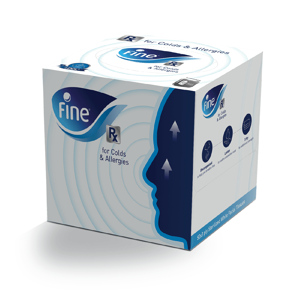Fine Sterilized Facial Tissues