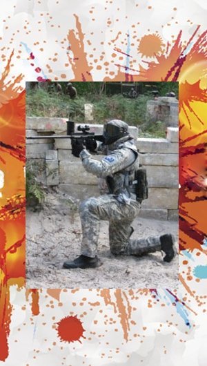 burrungule park paintball players aiming the target