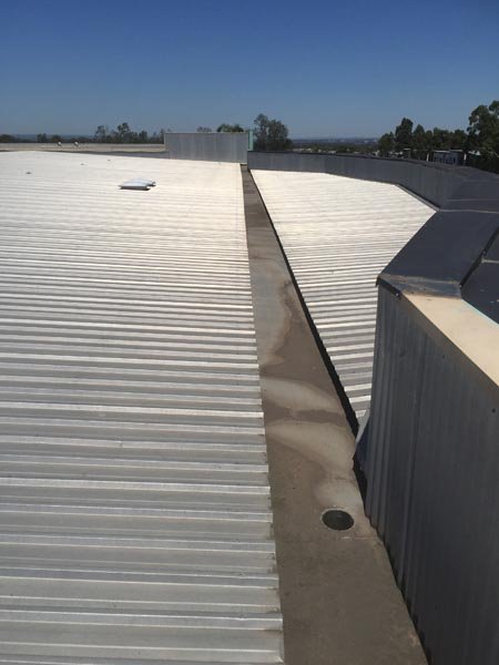 view of repaired gutters