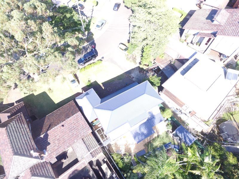 Tiled roof replaced with metal roof