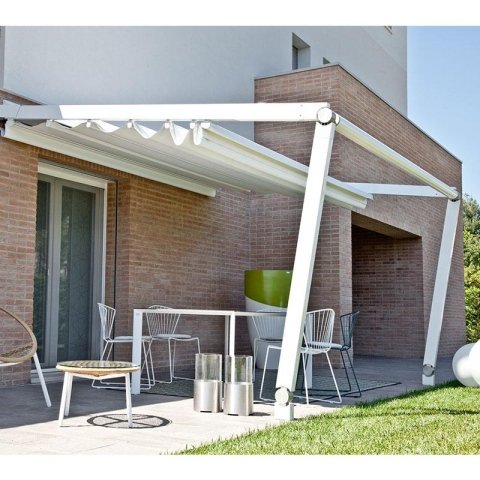 Pergolati per giardini e terrazzi novara tendacolor Pergolati per terrazze