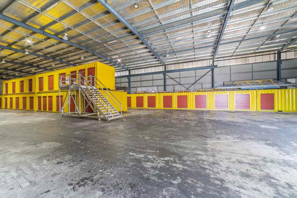 upstairs storage units