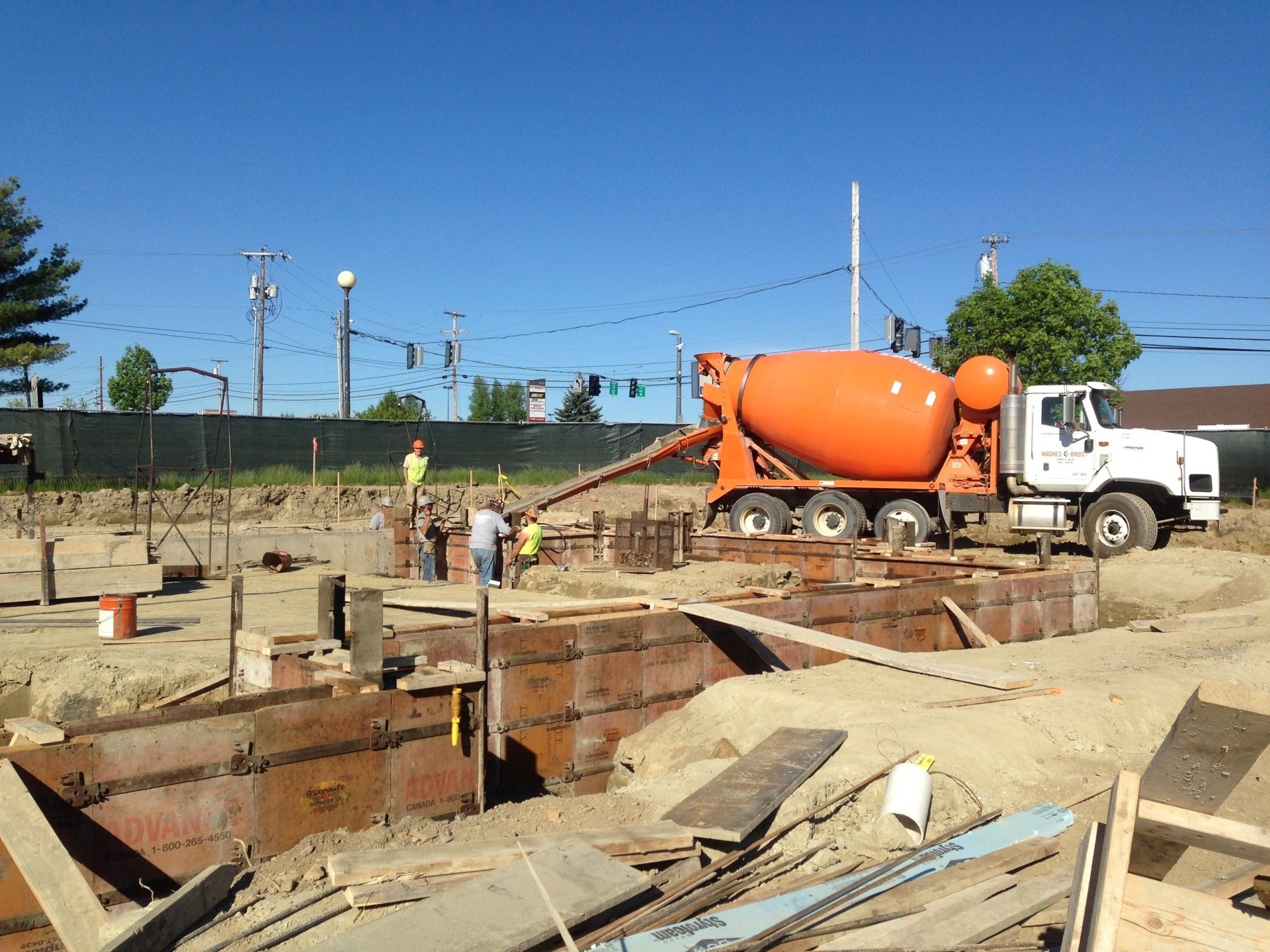 Hughes Bros Inc Ready Mix Concrete Supplier