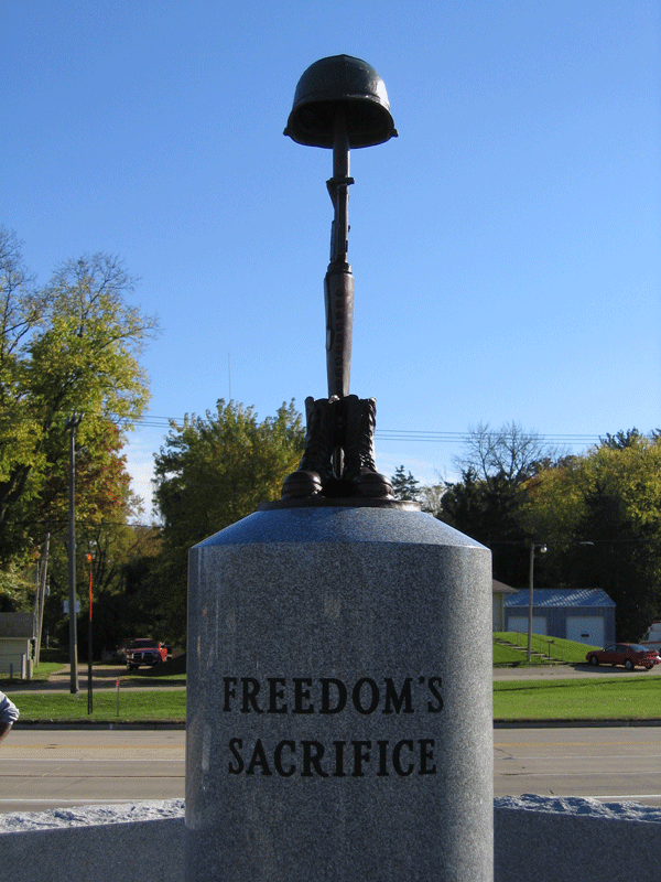 Veteran park memorials