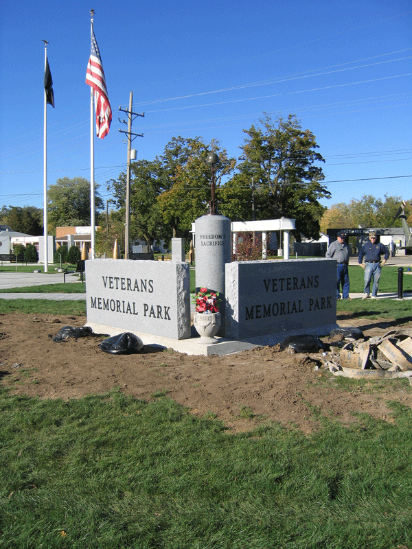 Veteran Park Monuments