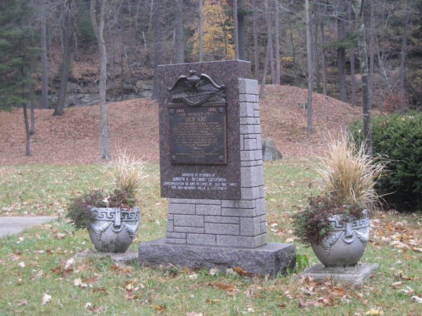 Veteran park memorials