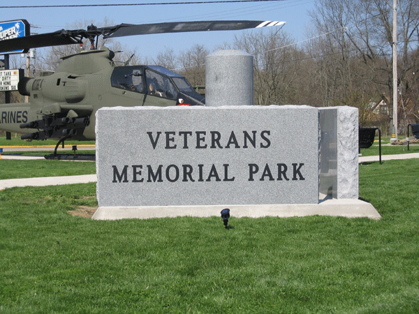 Veteran park memorials