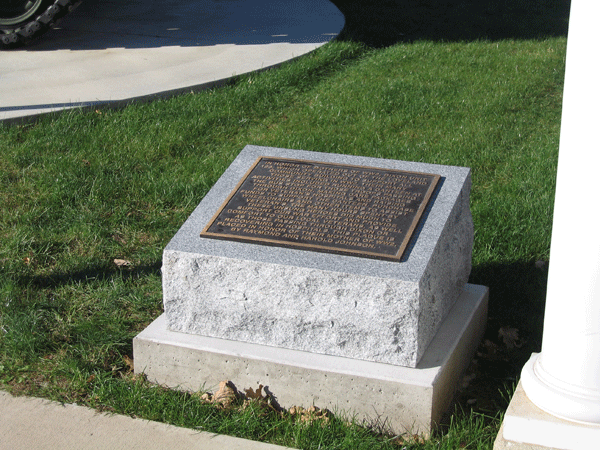 Veteran park memorials