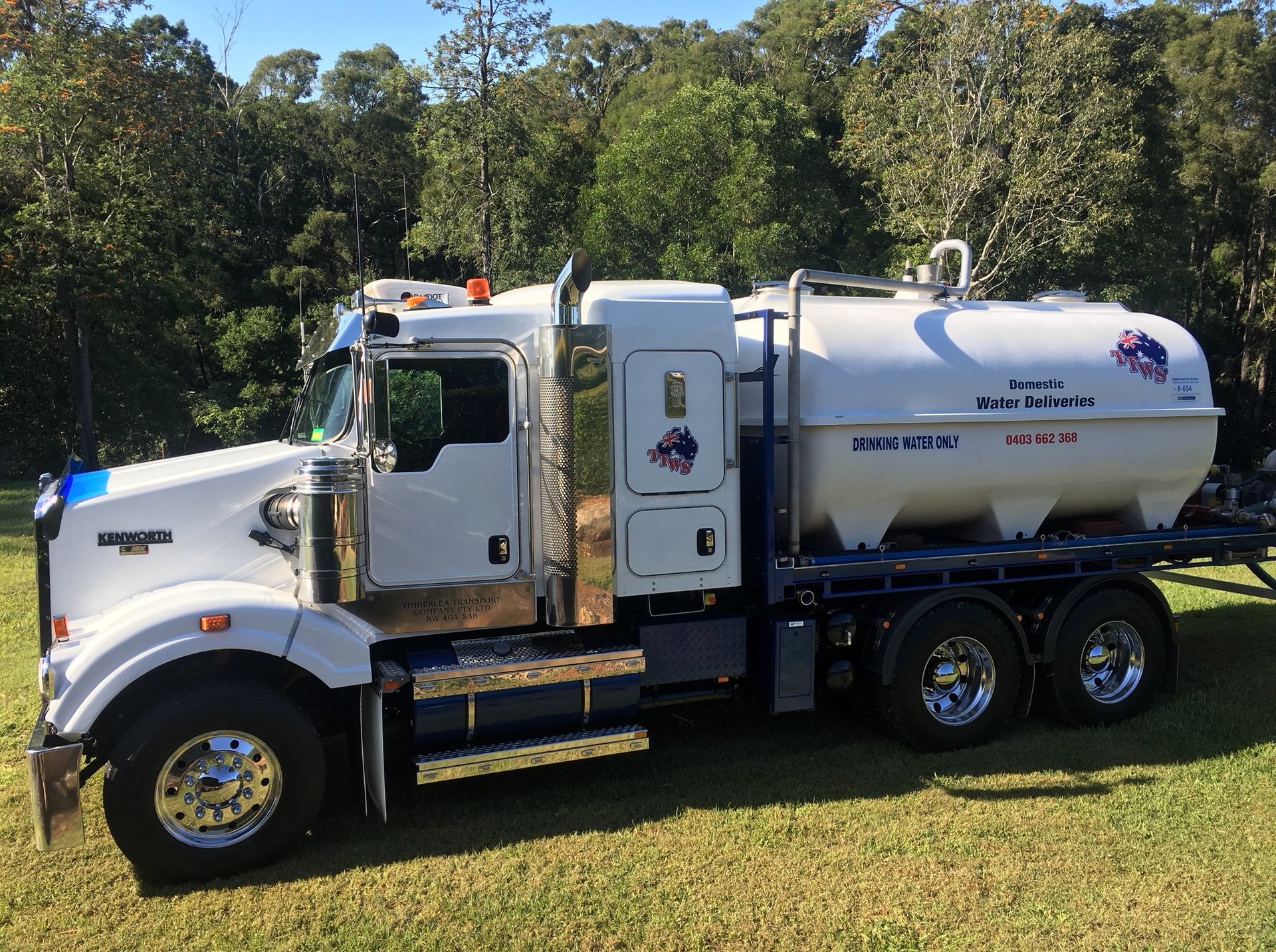Pool Water | Gold Coast | Timberlea Transport Water Services