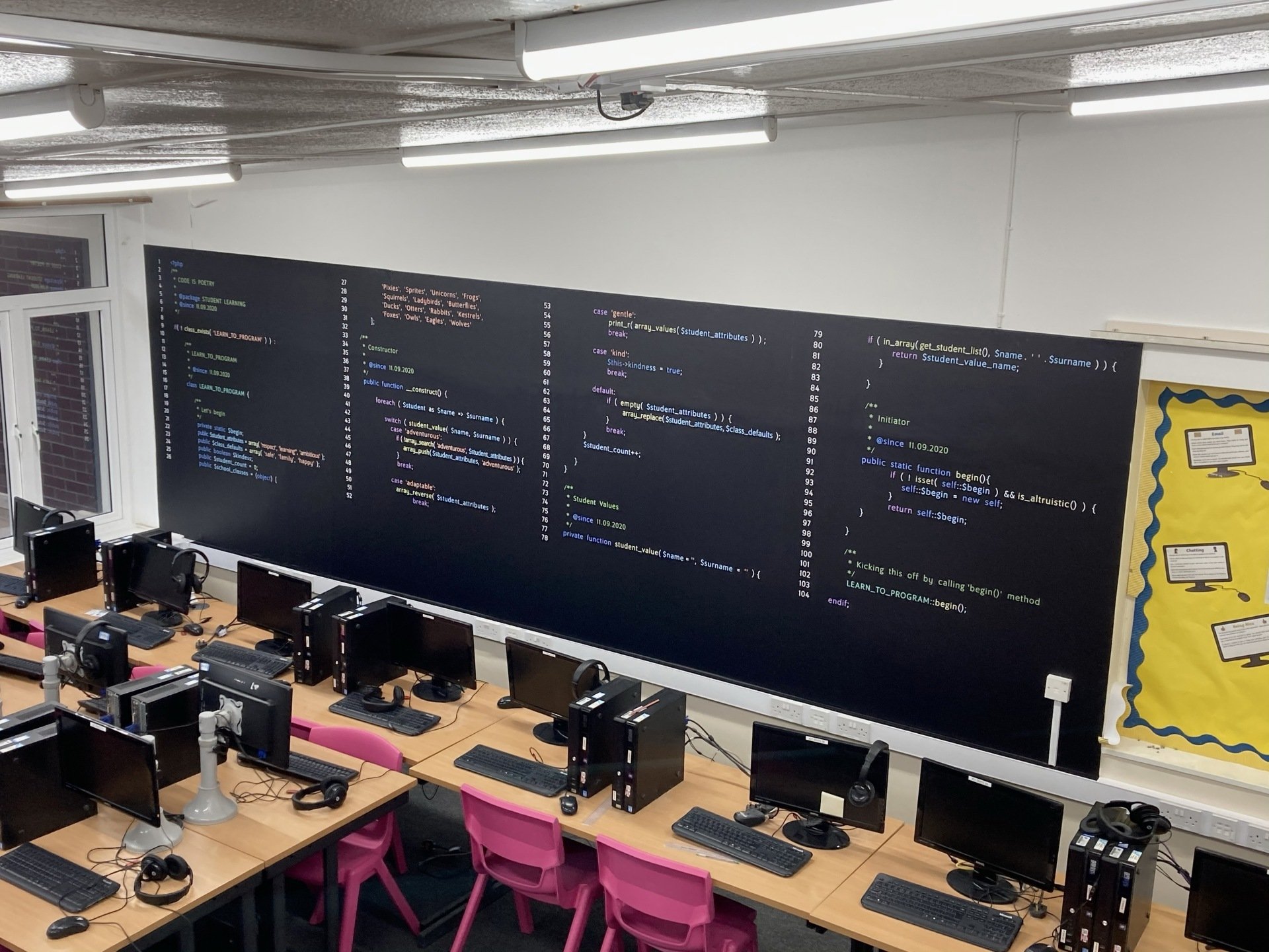School Wall Graphics | Wall Art graphic | Walls Arts visual Service ...
