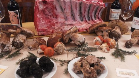 assortimento prelibatezze locali