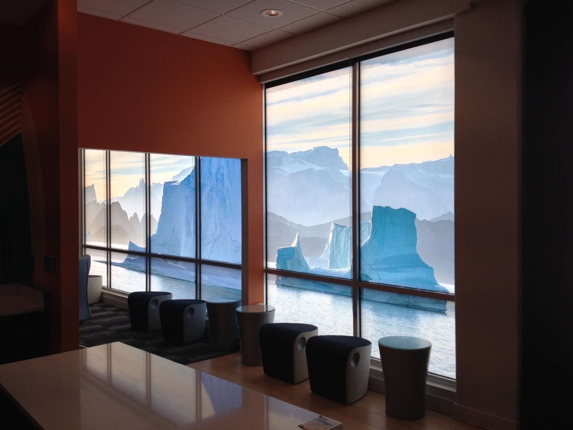 Glass Surfaces/Partition graphics | Dodge Chrome