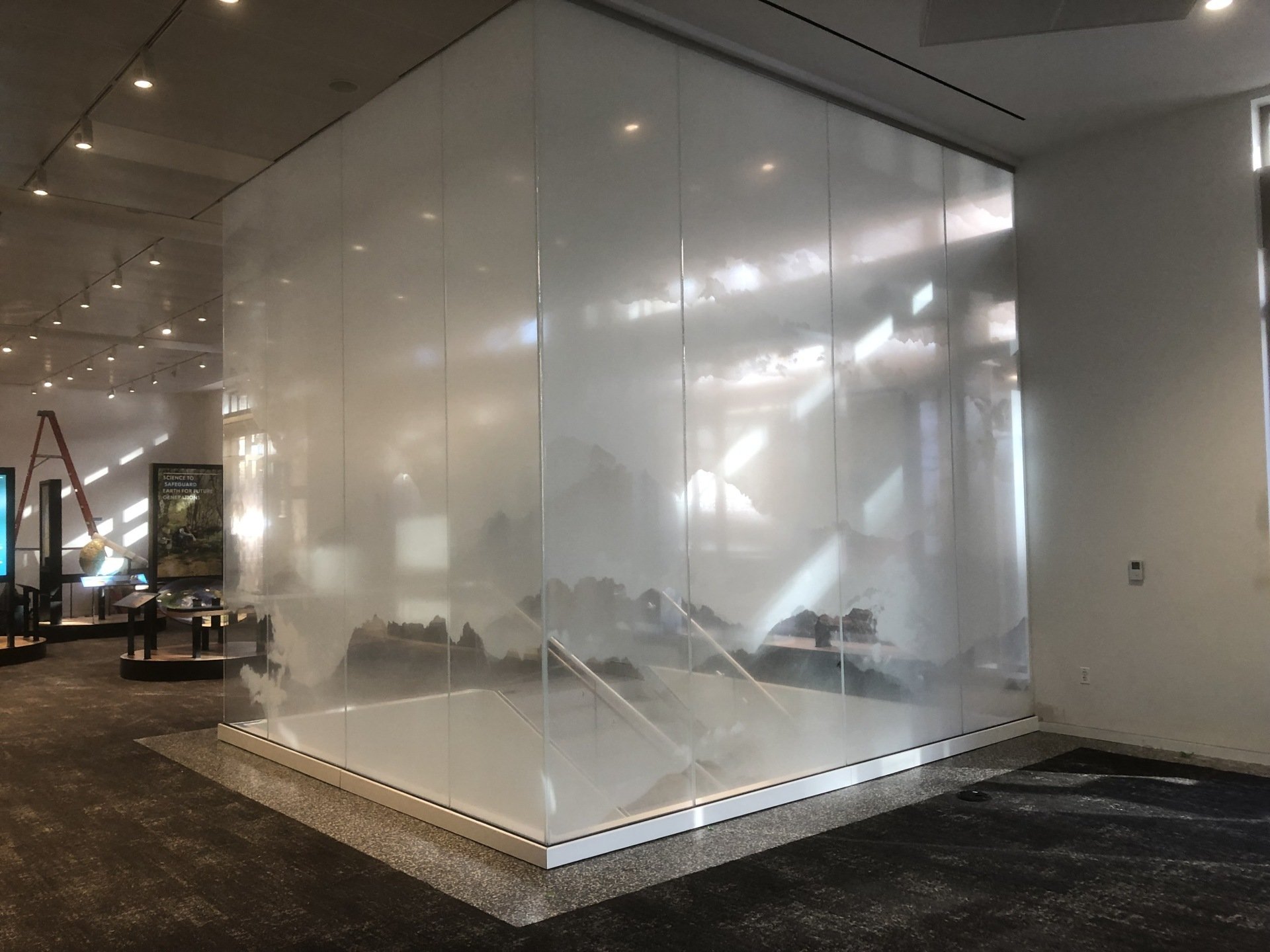 Glass Surfaces/Partition graphics | Dodge Chrome