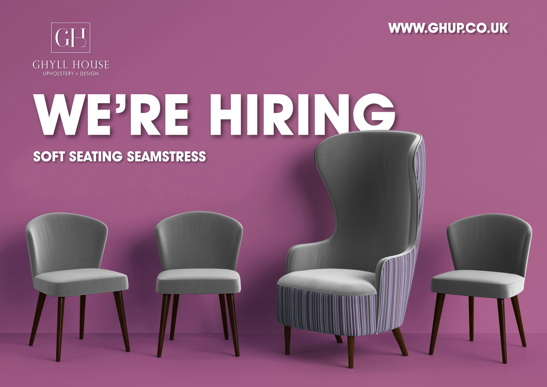 WE'RE HIRING SEAMSTRESS