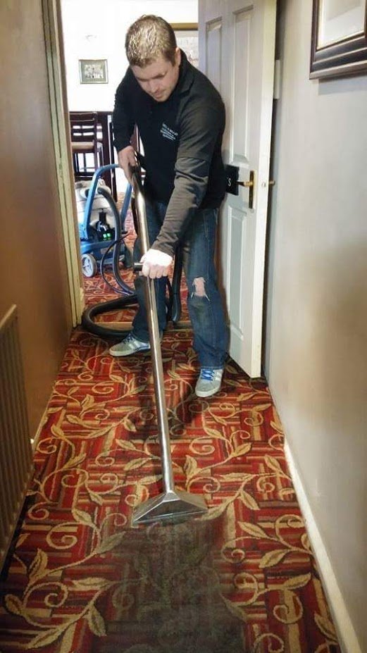 Carpet cleaning by Powell & Wood Cleaning & Maintenance Services