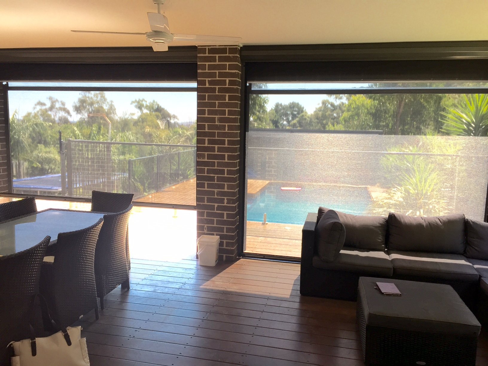 Ziptrack Café Blinds In Melbourne Crystal Image Blinds