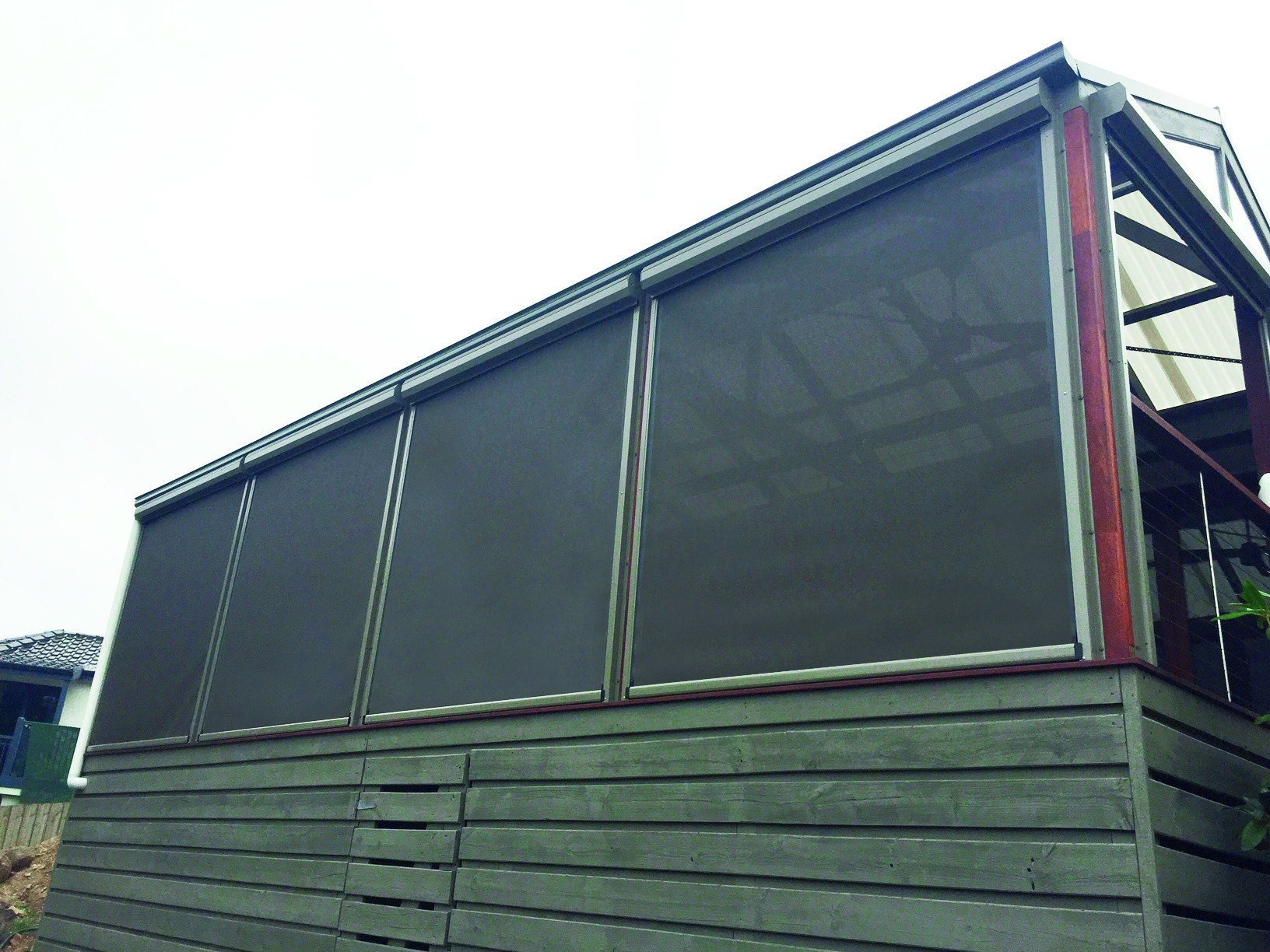 Ziptrack Café Blinds In Melbourne Crystal Image Blinds