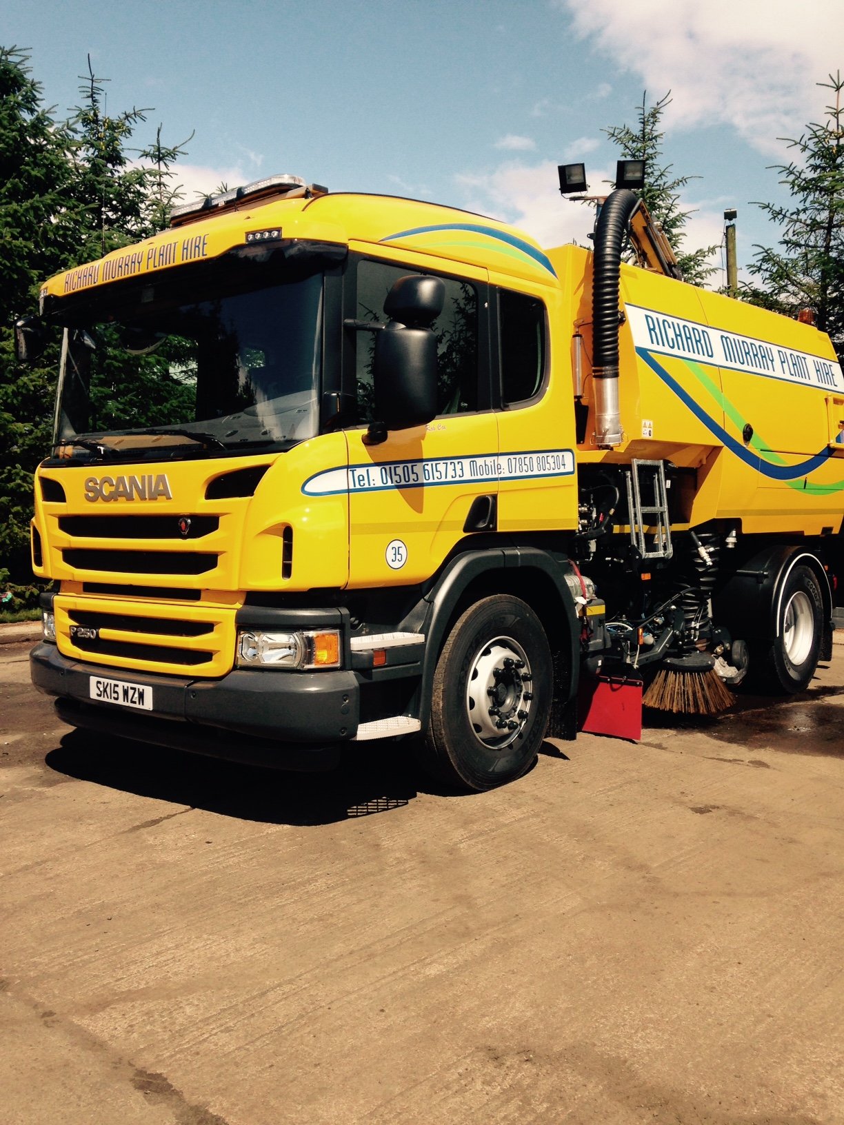 Contact us for street cleaners in Scotland