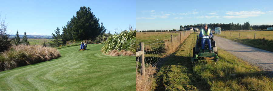 Professional lawn cutting in Christchurch