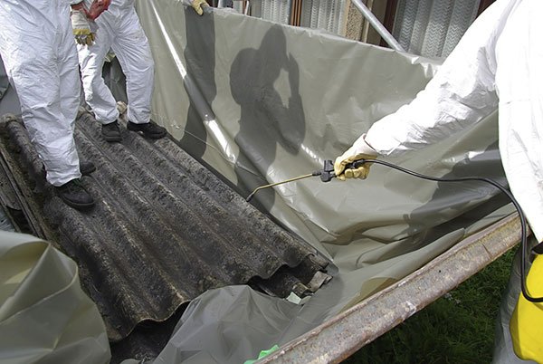 Photo inspiration: Picture Idea: Asbestos Sheet Removal Weston Super Mare
