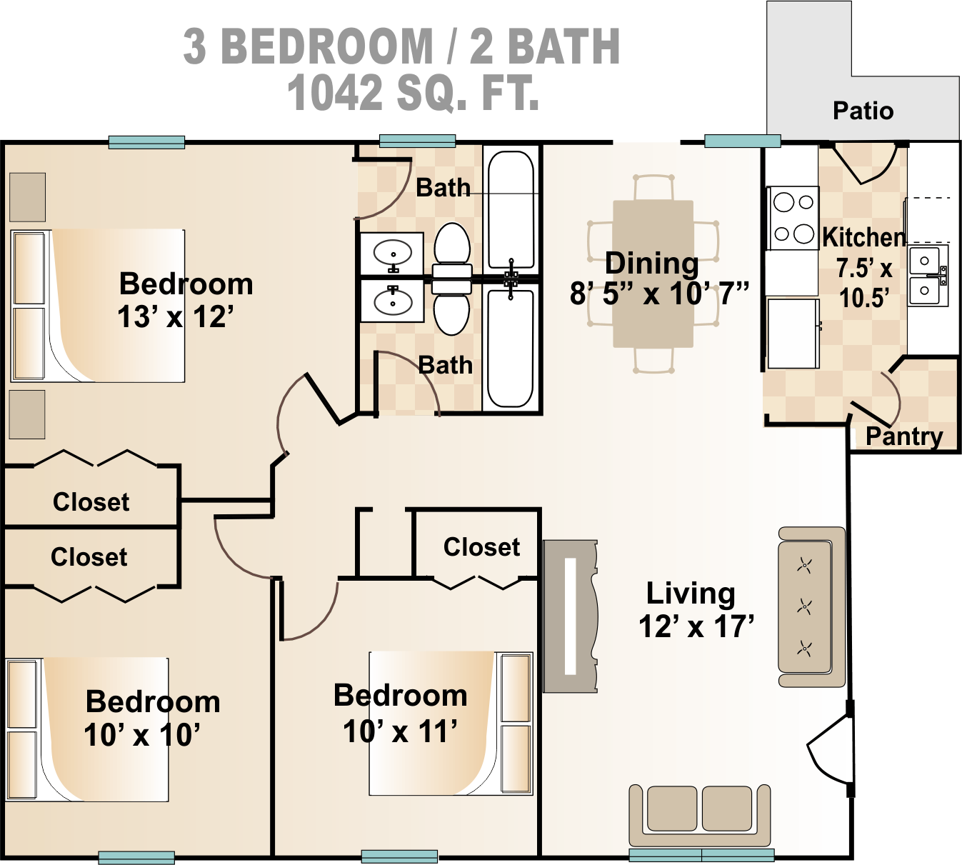 White Properties Colony Square Apartment Property Details