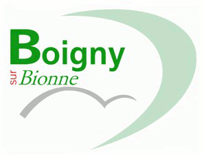 Un logo vert et blanc pour boigny sur bionne