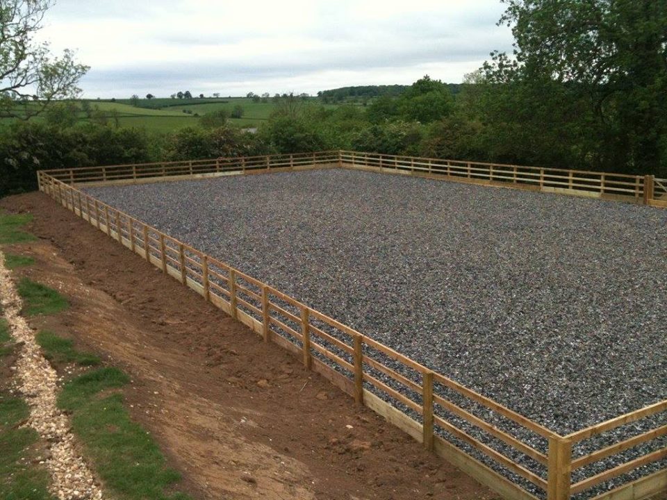 Equestrian arena construction Northants Land Drainage Contractors