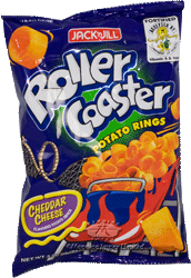 Roller Coaster Potato Rings Cheddar Cheese