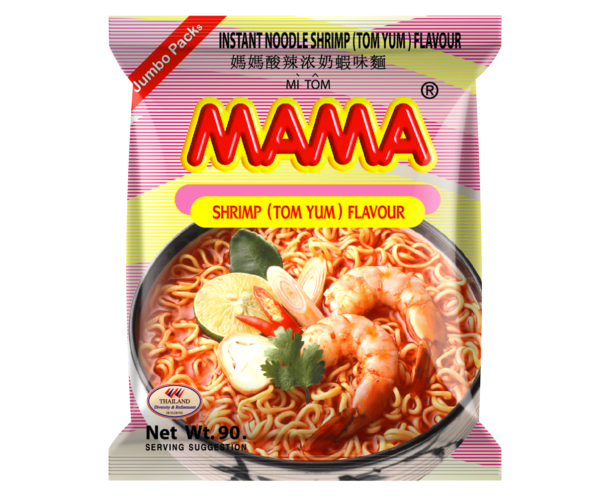 Shrimp (Tom Yum) Flavour Noodles
