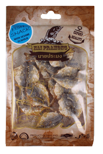 Fish Snack with Sesame Flavour