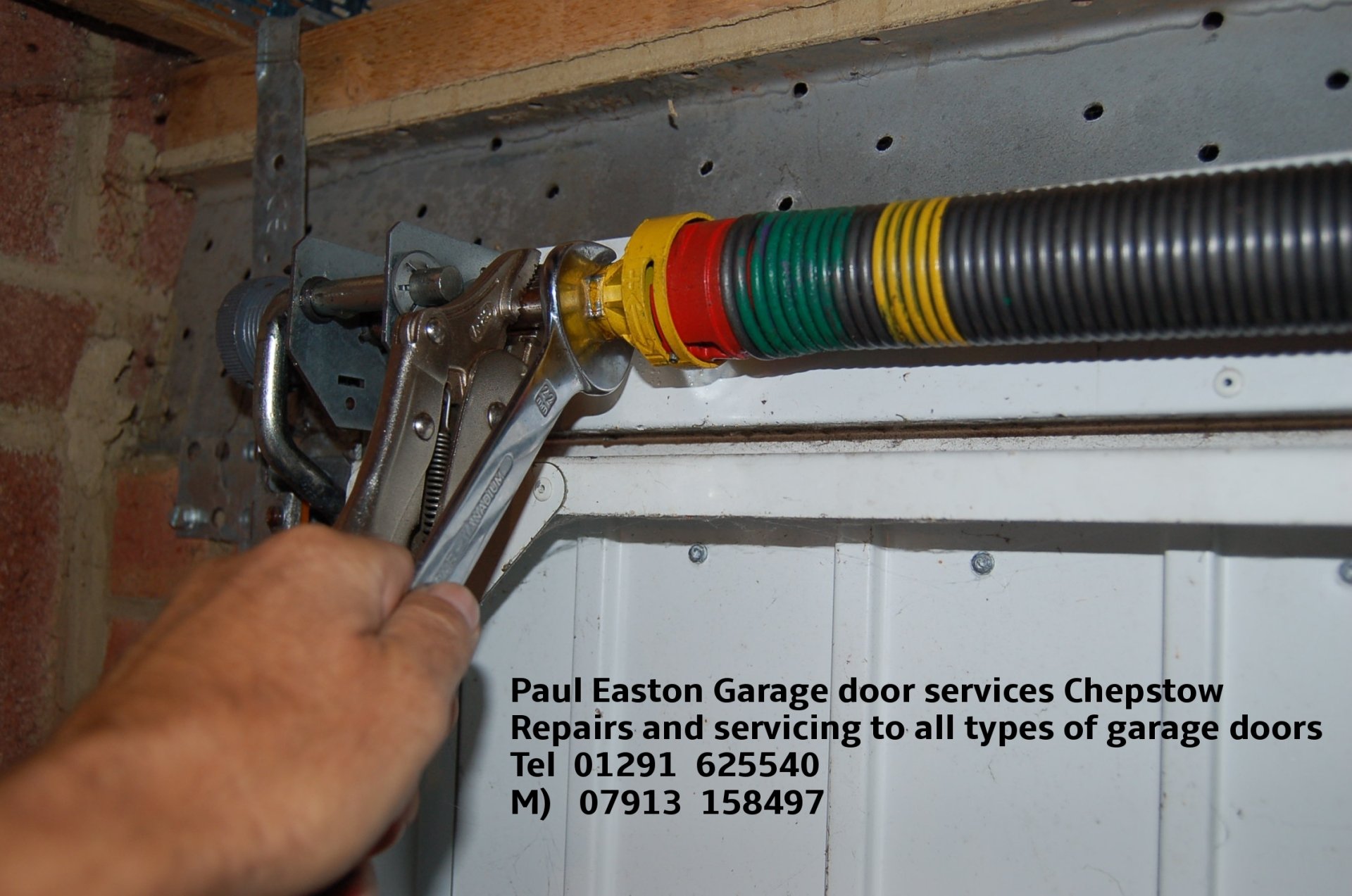 Garage door repairs, springs and cables replaced. 7 day emergency service.