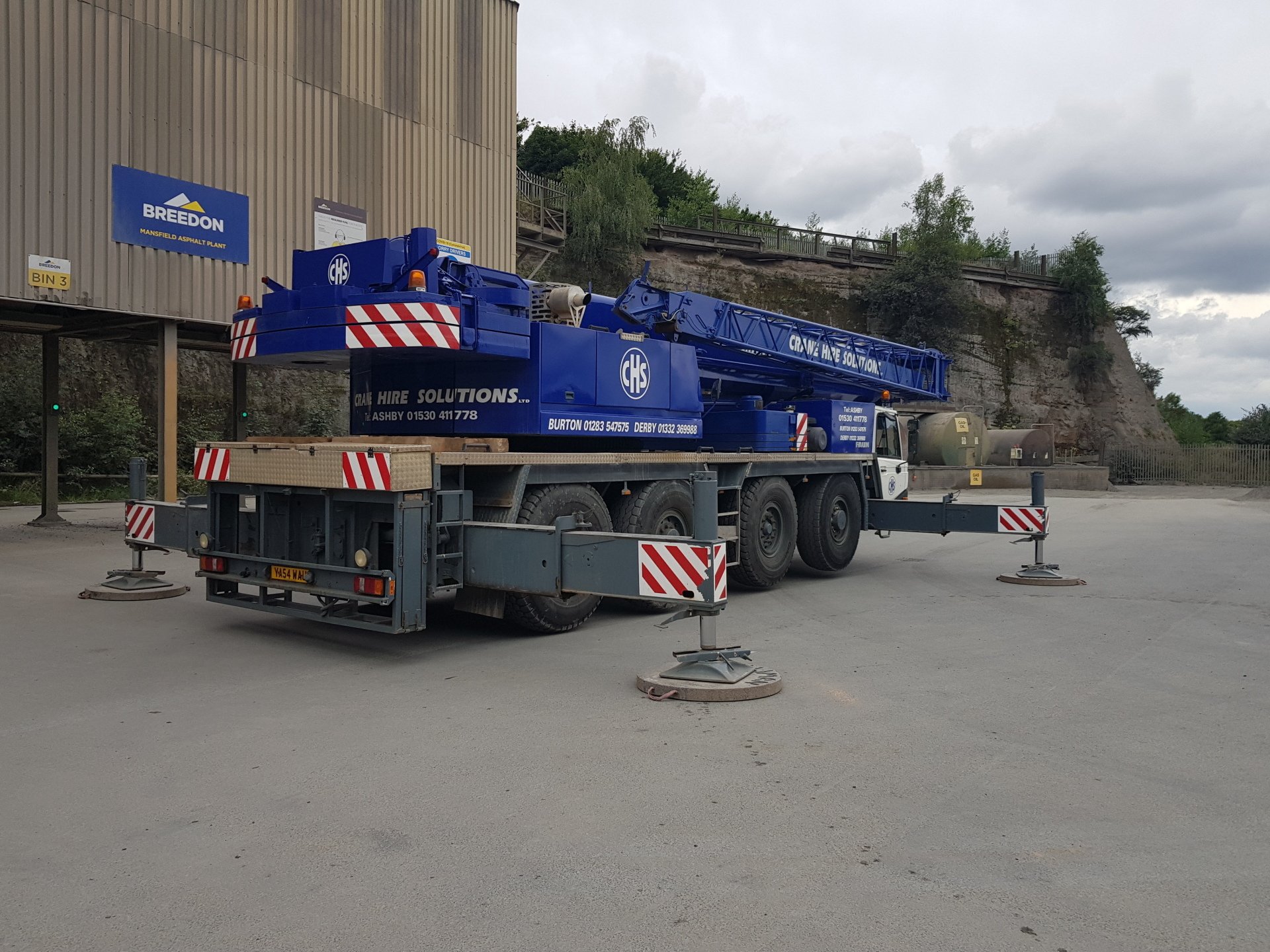 Hiring Cranes Ashby Crane Hire Solutions Ltd