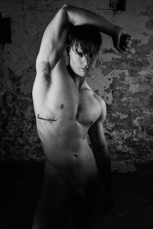 Implied nude male models 