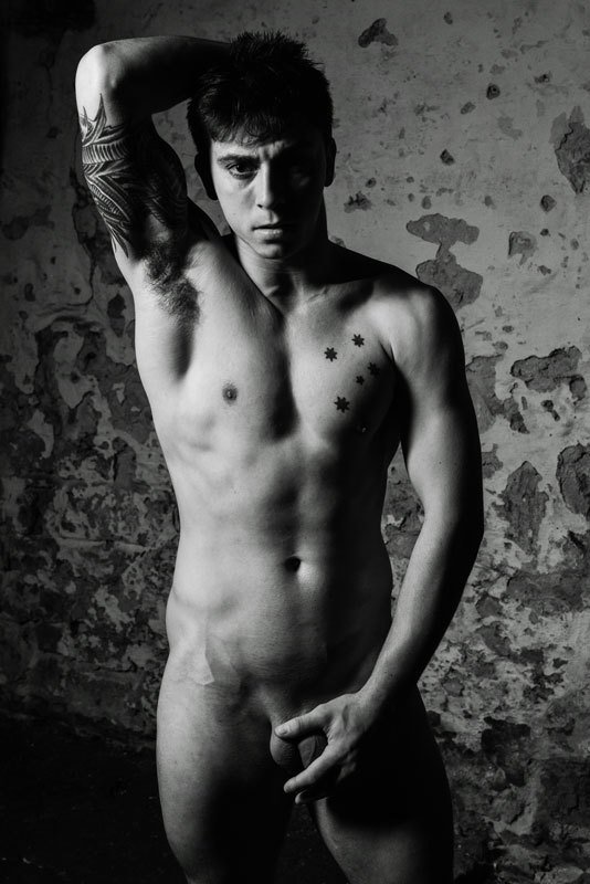 Implied nude male models 