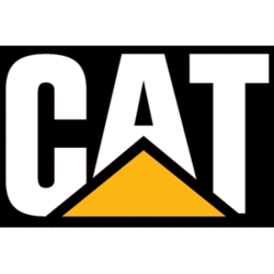 CAT logo: white