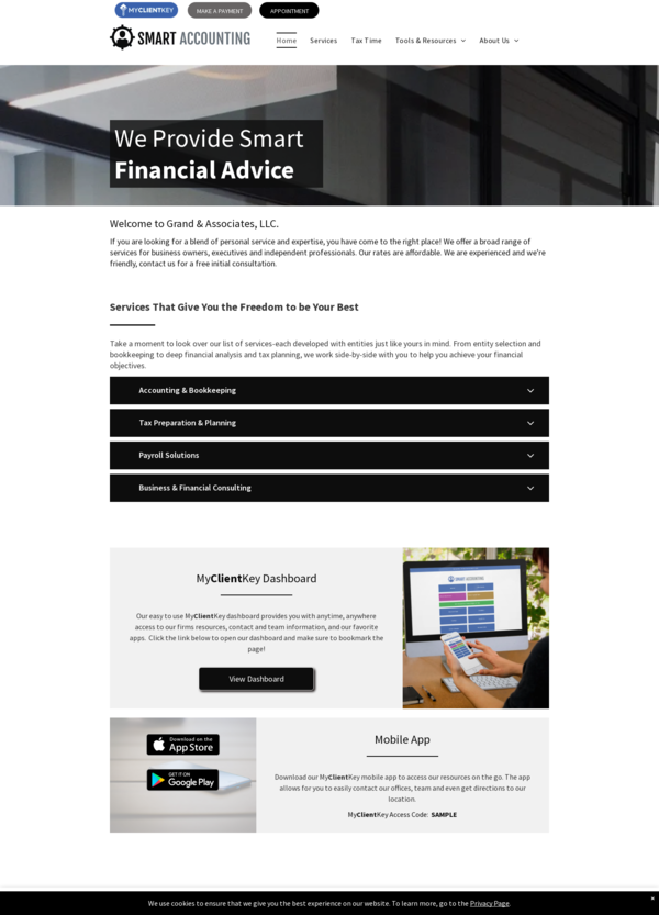 My Client Key The Grand Daddy - Black Template