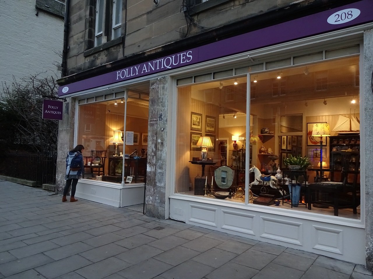 Visit Folly Antiques in Edinburgh for unique collectors' items