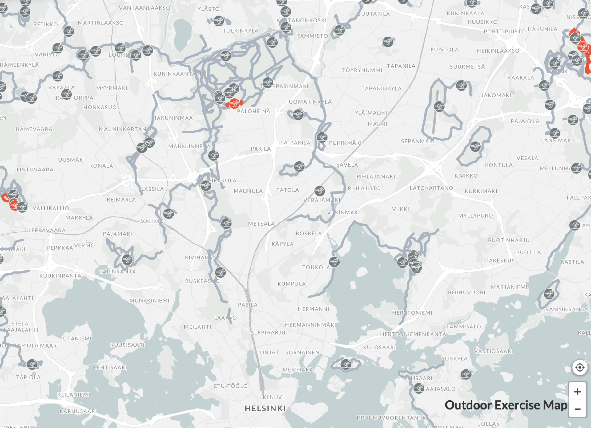 GoXski Information about cross country skiing in Helsinki, Finland