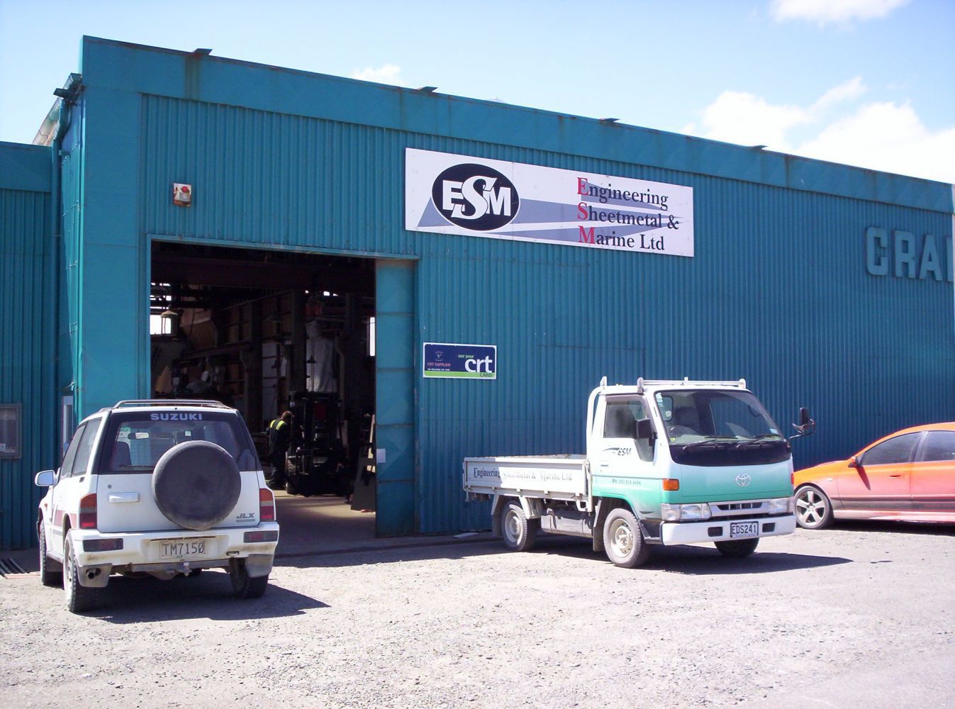 Where sheet metal work is conducted in Invercargill