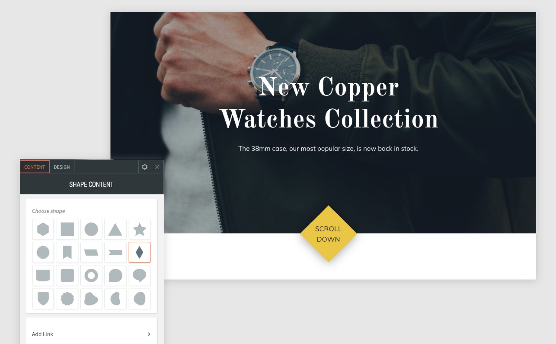 Shape Widget - Without Code