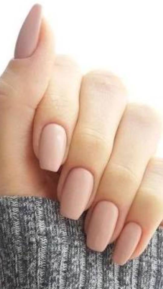 French polish work at our salon