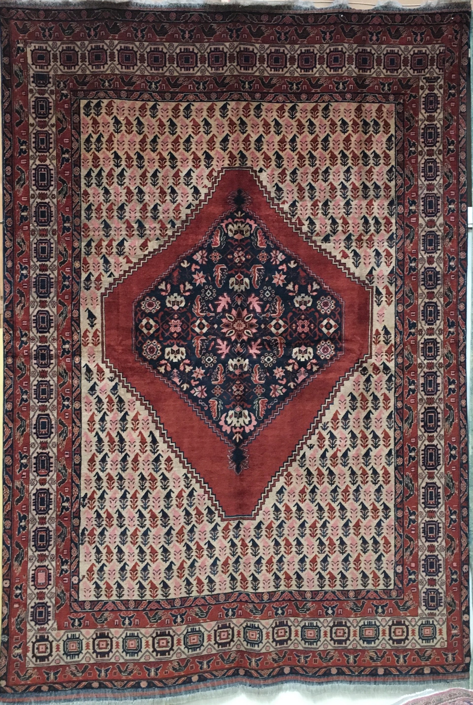 Elegant Heriz rug