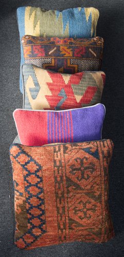 View of cushion covers 