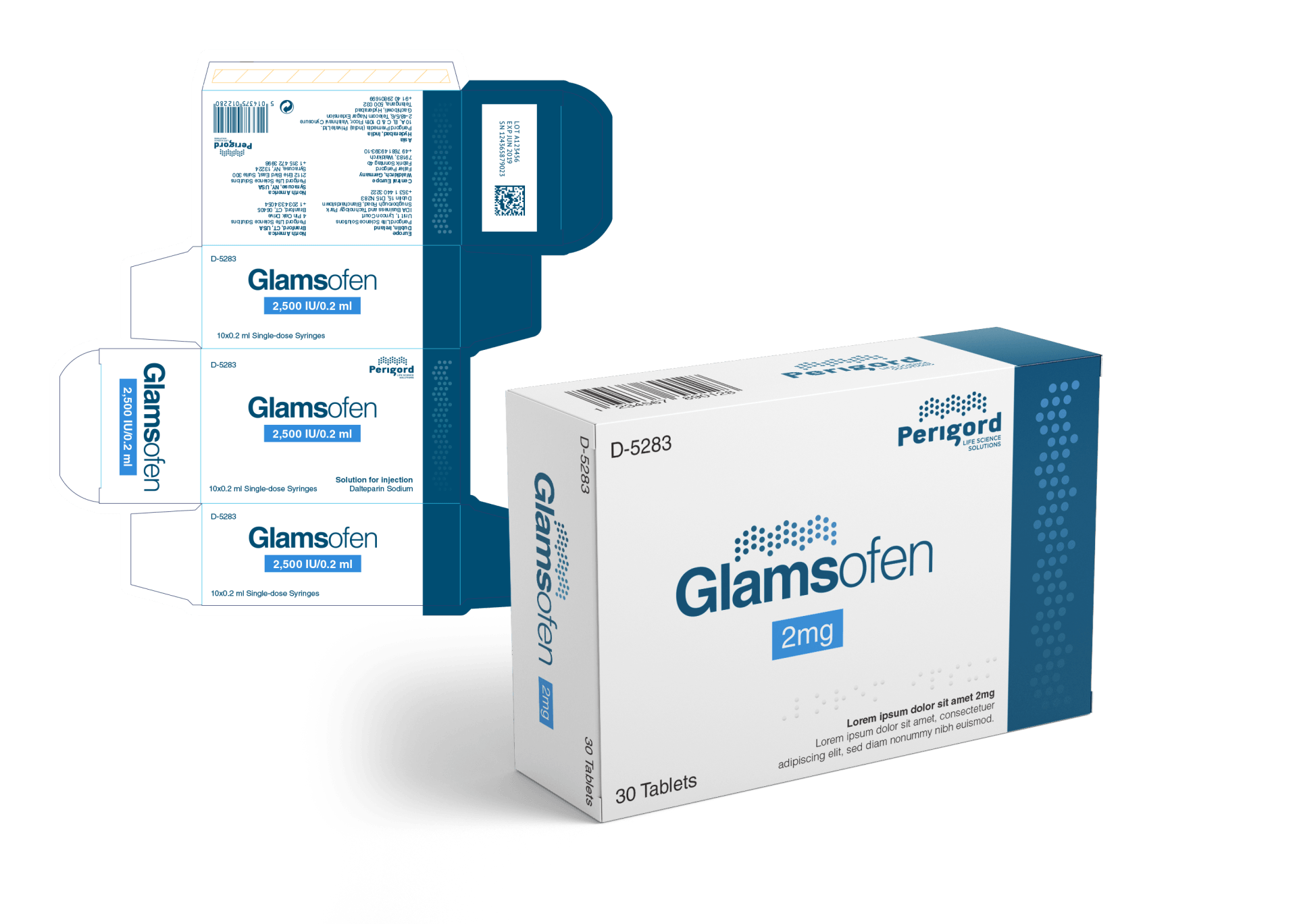 Pharmaceutical Packaging Artwork and Labelling Perigord Life Science