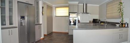 Interior view of kitchen