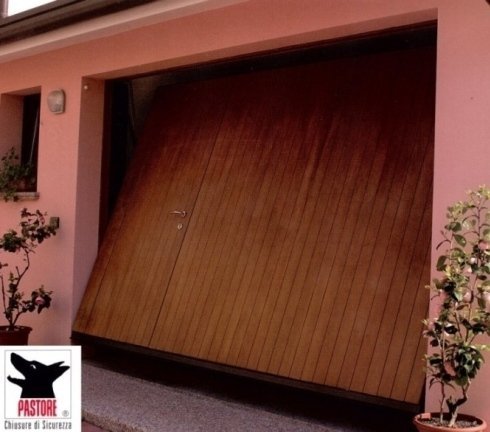 Portoni sezionali progetto legno alessandria serrande Pastore porte basculanti
