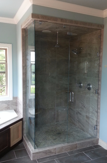 Shower enclosure by Bentonville Glass Inc in Bentonville, AR